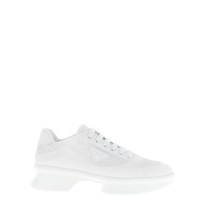 Prada White Polyester Athletic Women's Sneakers